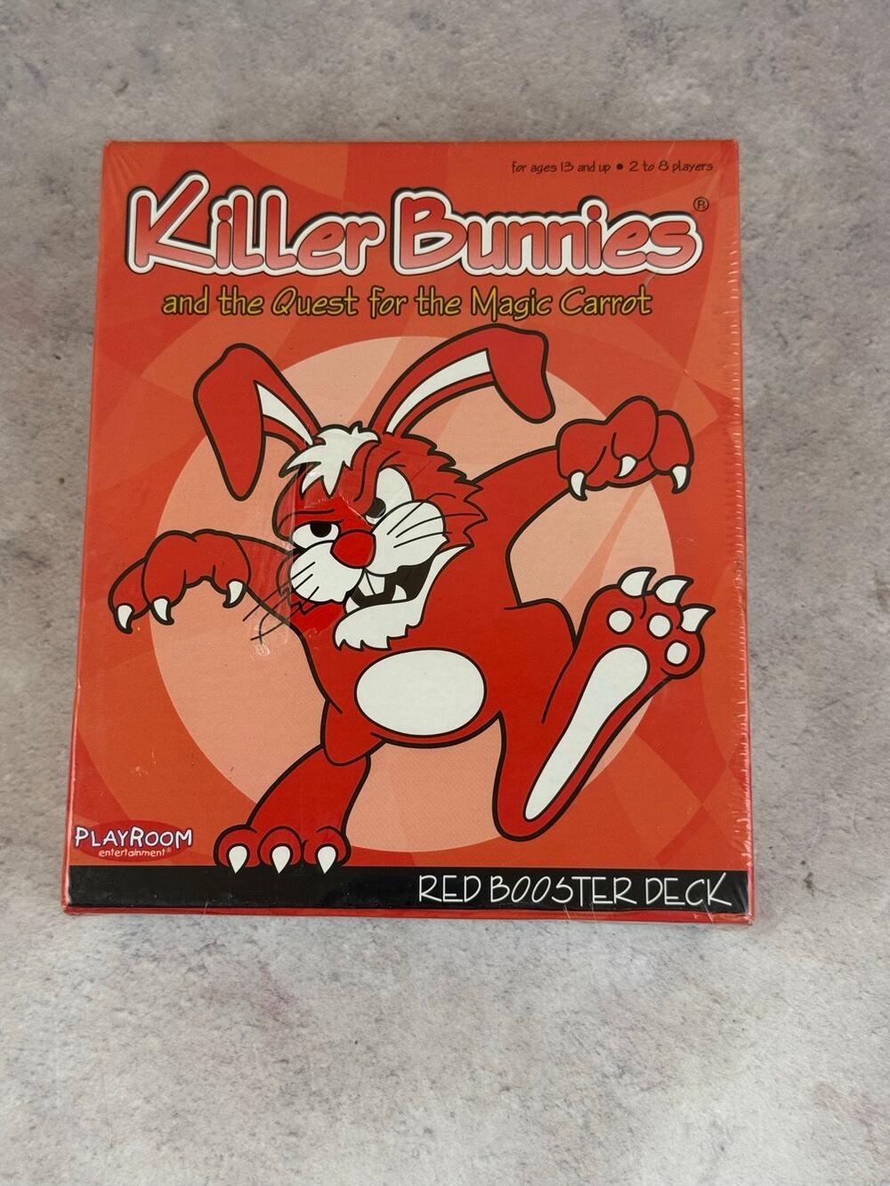 Killer Bunnies and the Quest for the Magic Carrot Red Booster Deck Sealed